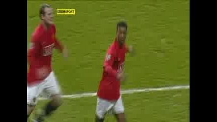 Манчестър Юнайтед - Арсенал: Гол На Нани 3:0