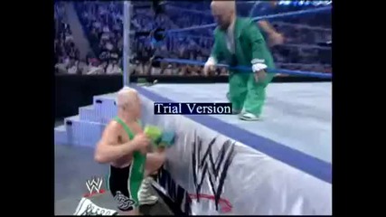 Hornswoggle vs Matt Striker - Water Fight 