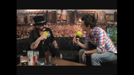 Motorhead - Interview - Wacken Open Air 2011 Germany (english)