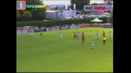 Daniel Pacheco vs Spain - Portugal 1 - 0 