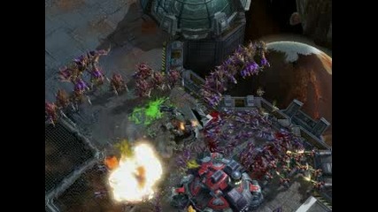Starcraft 2 zerg demonstration