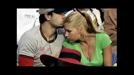 Enrique Iglesias And Anna Kournikova