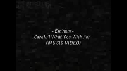 [bg преовд ] Careful What You Wish For- Eminem Music Video Relapse Brand New Album Bonus Track 2009