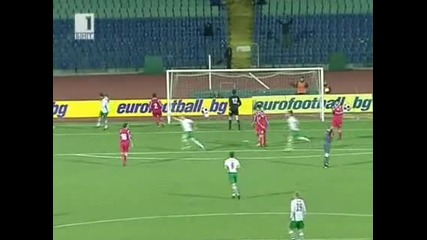 Разгром! България - Грузия 6:1 на полувремето 