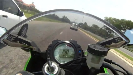 Kawasaki Zx10r Ninja 2010 acceleration