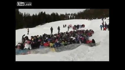 510 човека на една шейна