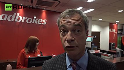 UKIP's Farage Places £1,000 Bet on Brexit