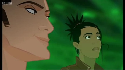 Mantasphid Queen attack - Doctor Who The Infinite Quest - Bbc 