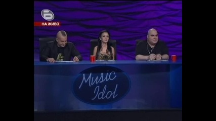 Music Idol 3 - Изпълнението на Преслава! (17.03.09)