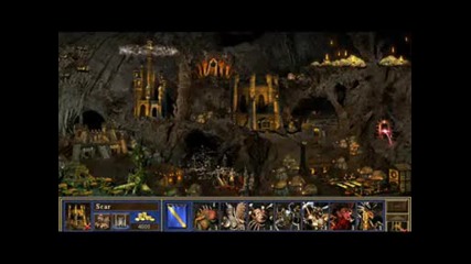 Heroes 3:Dungeon - Town - Music + Screen