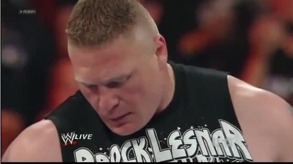 Brock Lesnar's is Back 04-02-2012