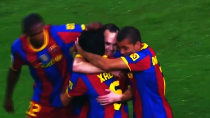 Xavi first Goal 1_0 Fc Barcelona vs Real Madrid 5_0 5-0 El Clasico 29_11_10 Hd