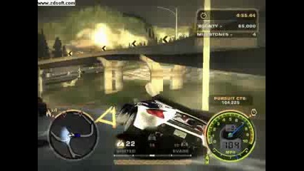 Porshe destroy the cops!!