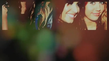 Demi and Miley 