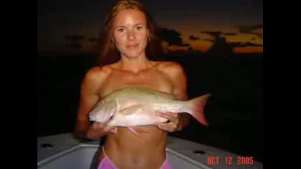 Hot Sexy Girls Fishing.