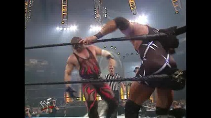 Unforgiven 2001 Kronik vs Undertaker & Kane [ W C W tag team championship match]