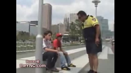 Pissed off Cop vs. a Kid that won't Shut Up