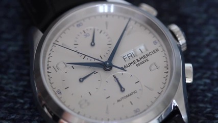 Един елегантен часовник на Baume & Mercier Clifton Chronograph