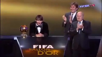 Офицялно : Лионел Меси е носител на Златната топка за 2010! 