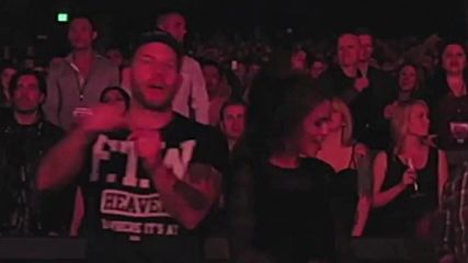 Selena Gomez dancing at Britney Spears concert