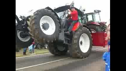 world record/ tractor wheelie