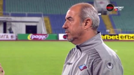 Васев: Рано е да кажем къде се намираме спрямо останалите отбори