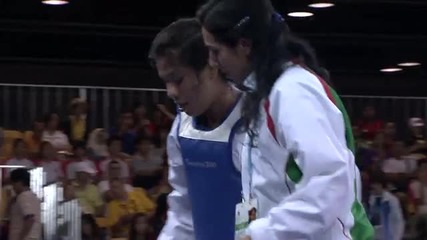 Младежки олимпийски игри 2010 - Таеклондо Жени над 63 кг Серий 