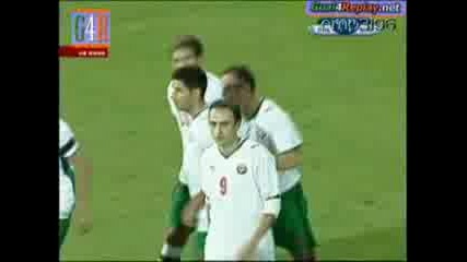 България 1:1 Черна Гора - гол на Кишишев