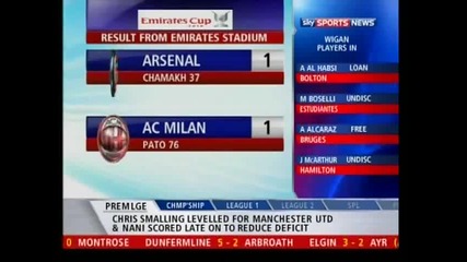 Arsenal Vs Ac Milan 1 - 1 - All Goals & Match Highlights - July 31 2010 - Emirates Cup - [hq]