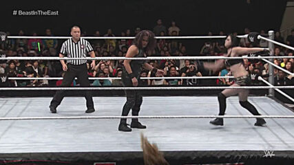 Nikki Bella vs. Paige vs. Tamina – Divas Title Triple Threat Match: WWE Beast in the East 2015 (Full Match)