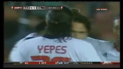 Barcelona 1 - 1 Ac Milan 