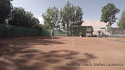 Gabriela Kalinova tennis training ( Motivation video )