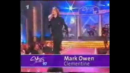 Mark Owen - Aids Gala - Clementine 1997 
