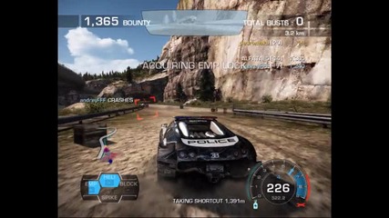 Need For Speed Hot Pursuit multiplayer gameplay by Monster 