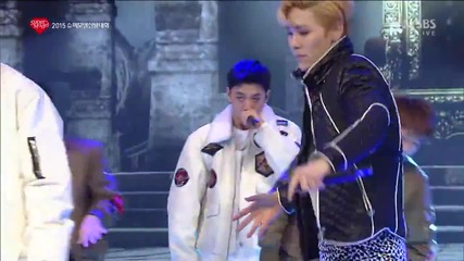 151228 B.a.p - Young, Wild & Free @ Kbs Super Model