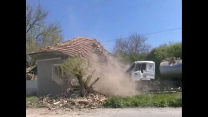 Катастрофа в страхилово - ваденето на камиона