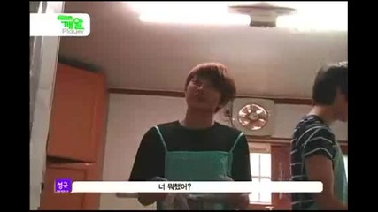 Infinite Sungjong getting mad cut