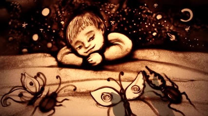 « Мир за децата » Пясъчна приказка от Ксения Симонова