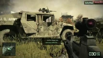 Battlefield Bc 2 - High Value Target gameplay 