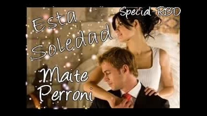 Maite Perroni - Esta Soledad