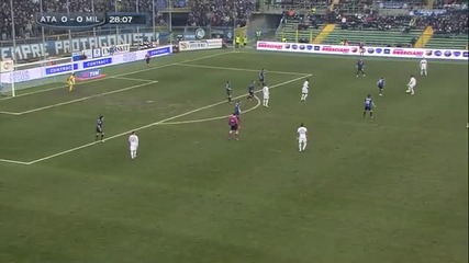 Аталанта 0:1 Милан (27-01-2013 г.)