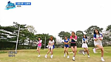 111.0416-2 Aoa - Like cat + Heart attack, Show! Music Core E500 (160416)