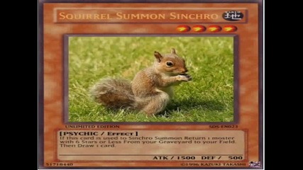 Struckture Deck Squirrel Yu Gi oh Card Maker 
