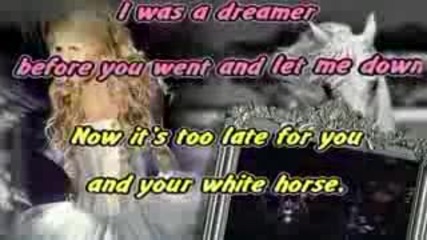 Taylor Swift - White Horse [karaoke]