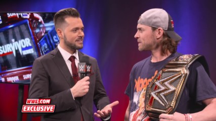 Houston Astros outfielder Josh Reddick shows off his custom WWE Title: WWE.com Exclusive, Nov. 19, 2017