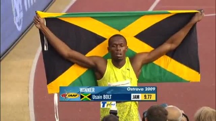 Usain Bolt - 9.77 bidgosh 2009 