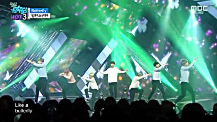 148.0514-5 Bts - Butterfly, Show! Music Core E504 (140516)