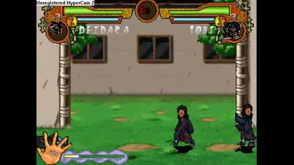 Naruto mugen Deidara vs Tobi special for ludaka nqma spirane