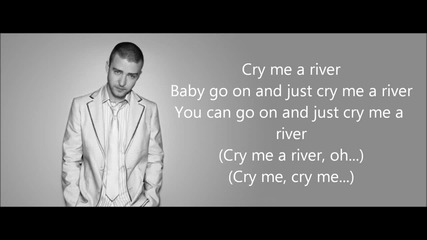 Justin Timberlake - Cry Me A River