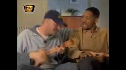 Will Smith Performs Men In Black With Ukulele For  German  TV